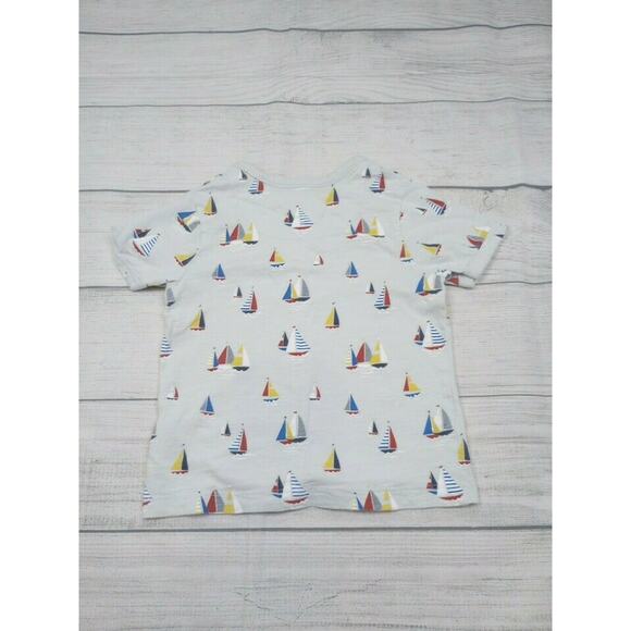 2/3 Little Bird By Jools Oliver Sailboat Tee - Picture 4 of 6